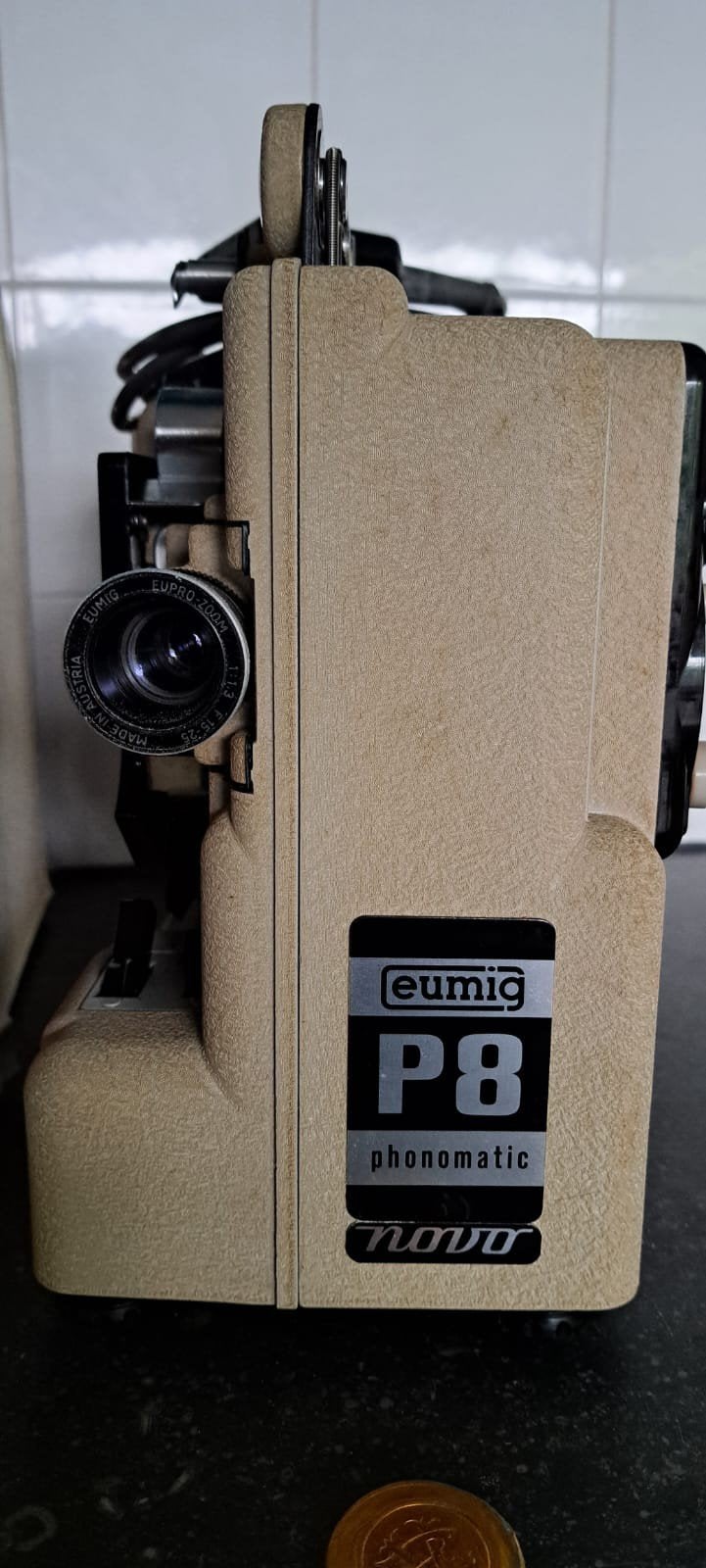 Eumig wien type P8 - projector, Enlèvement