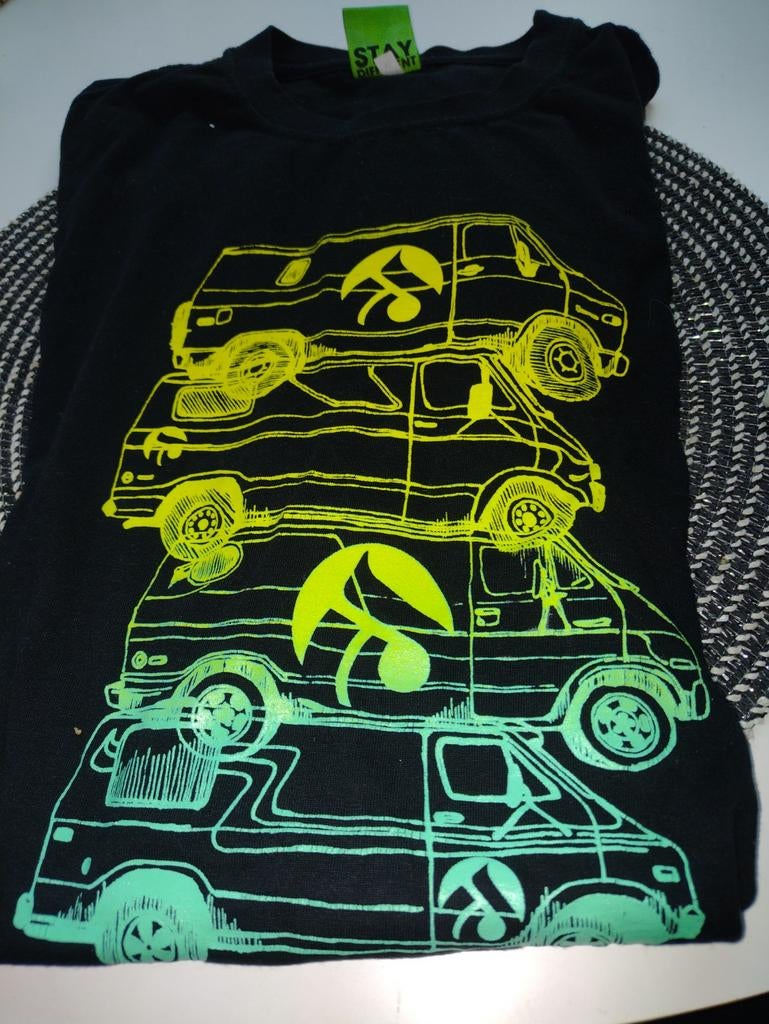 VW t-shirts, Ophalen, Zwart