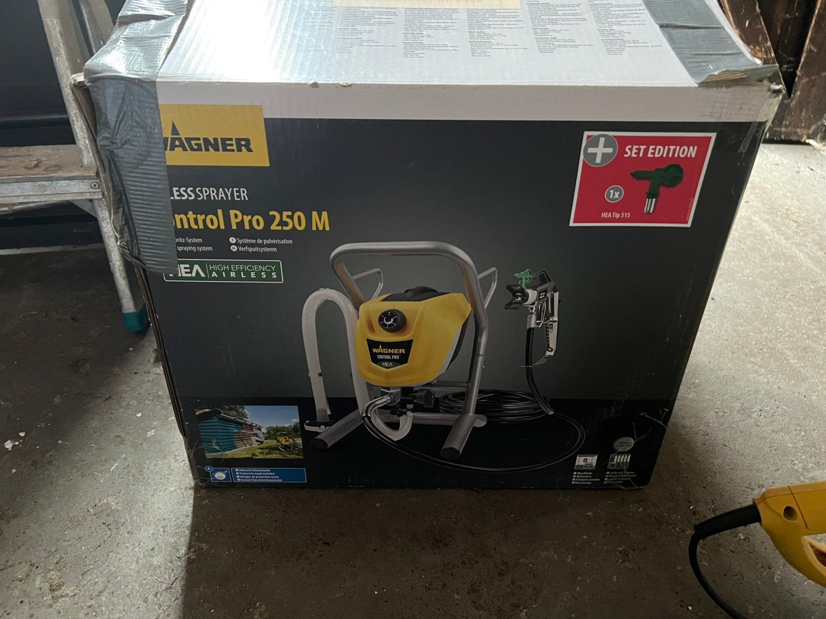 Wagner Control Pro 250 M, Ophalen, Zo goed als nieuw, Verfspuit of Verfpomp