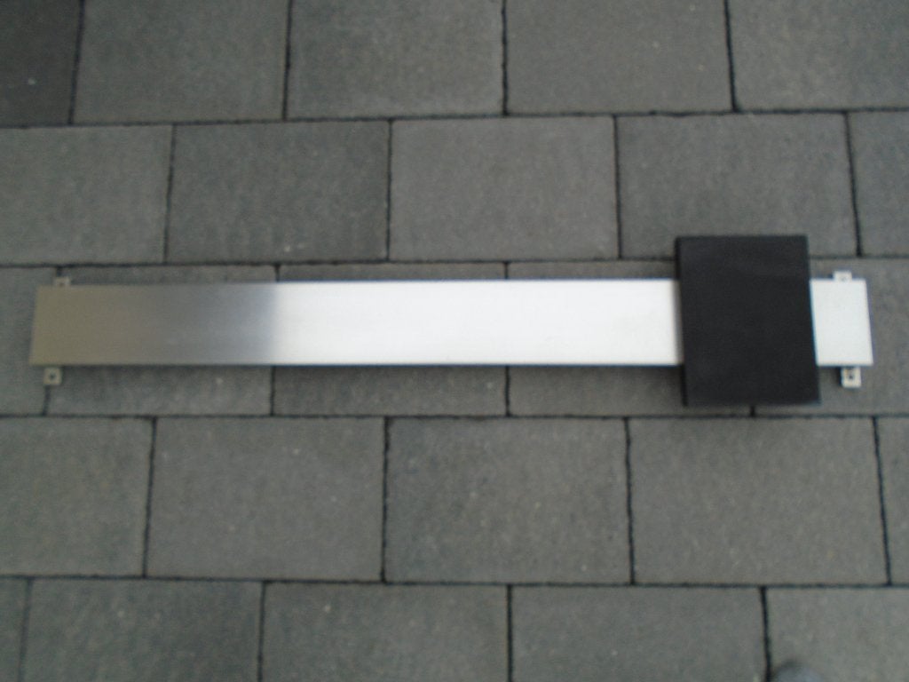 Deurgreep in alu 102cm x 10cm., Doe-het-zelf en Bouw, Ophalen, Gebruikt, Overige materialen