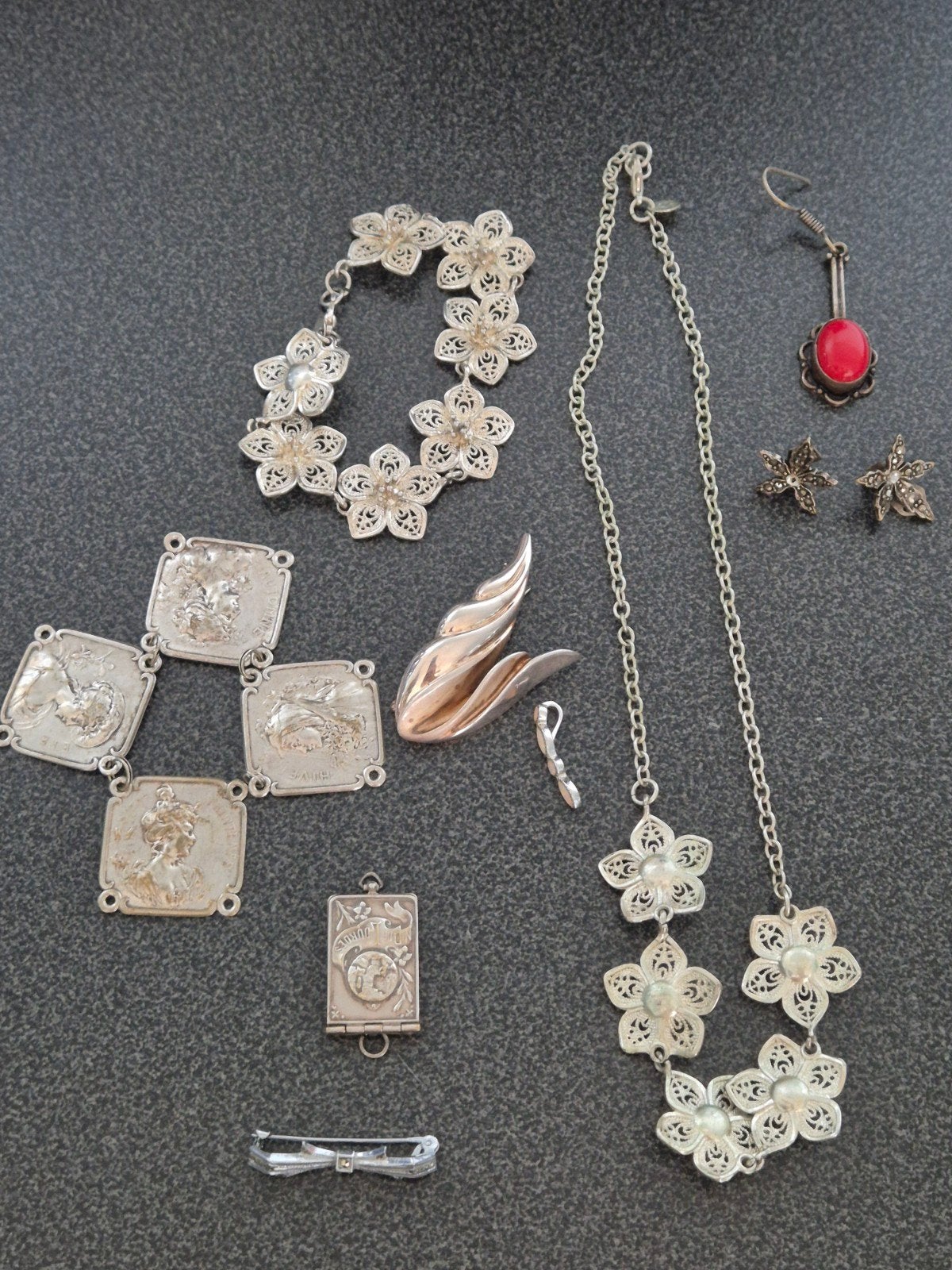 bijoux en argent 925 et 800, Bijoux, Sacs & Beauté, Enlèvement ou Envoi, Argent, Argent