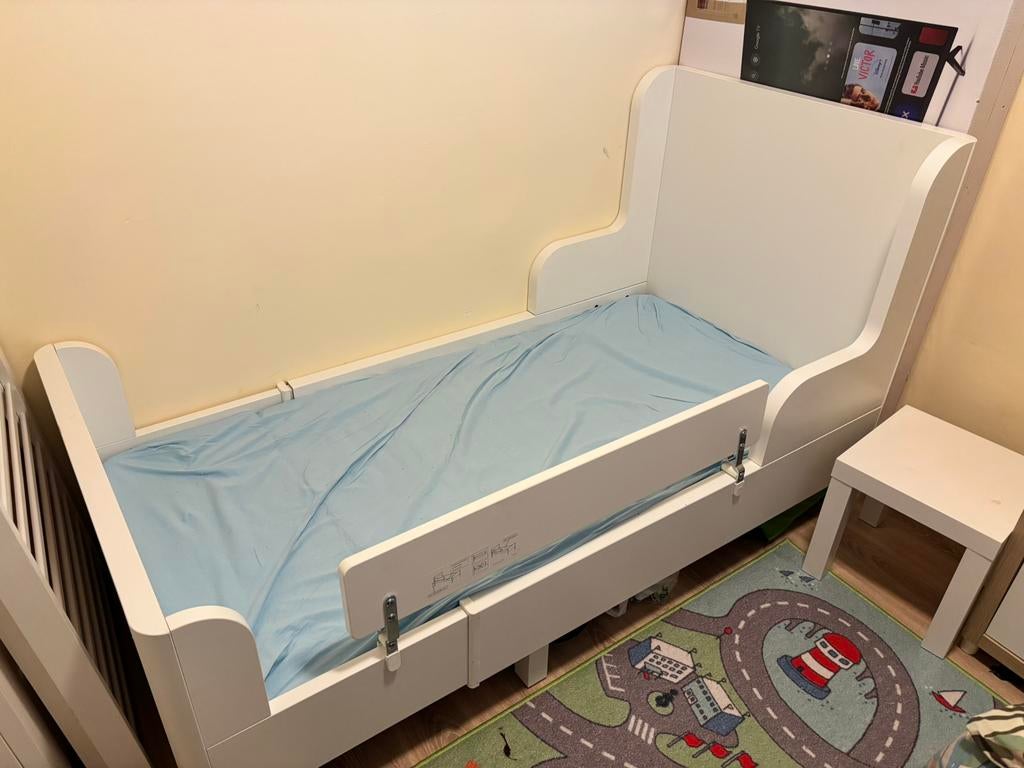 Kinder bed ikea 80x190 cm, Kinderen en Baby's, Kinderkamer | Bedden, Ophalen, Zo goed als nieuw
