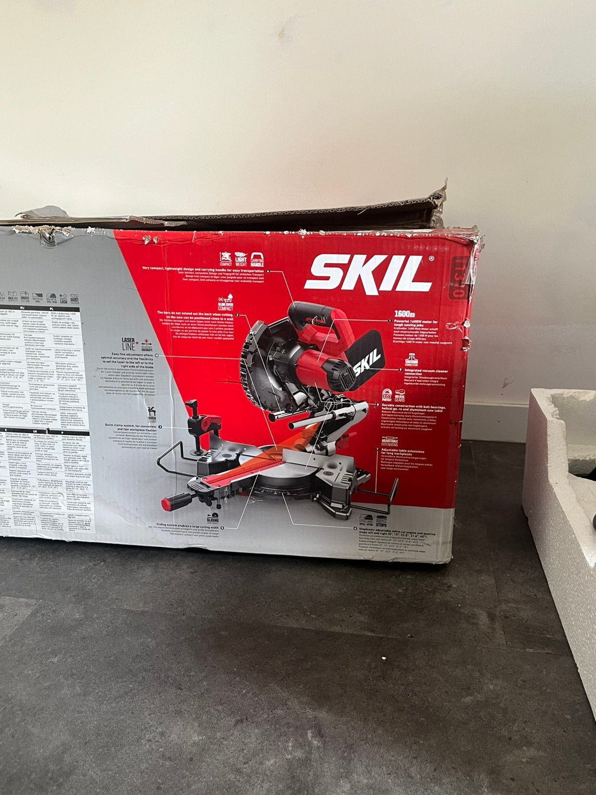 Skil sliding mitre saw, Ophalen, Zo goed als nieuw