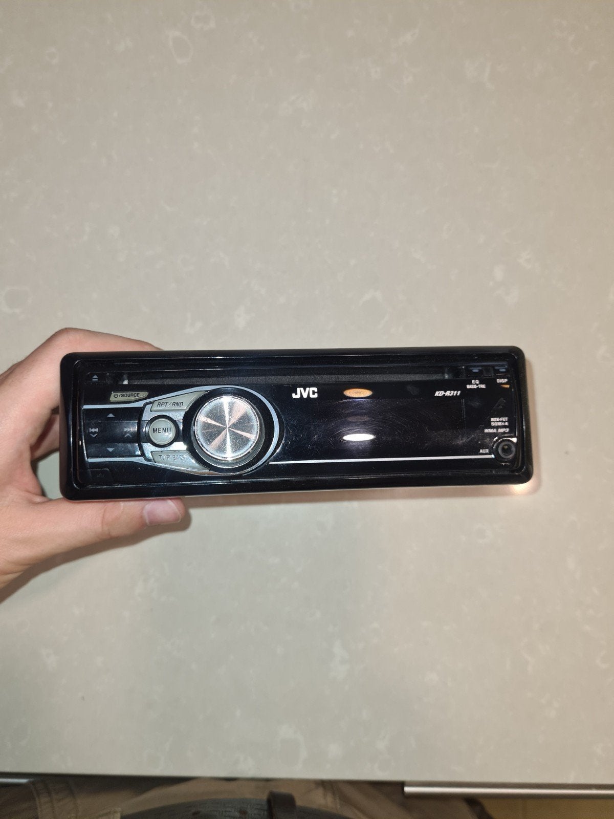 Autoradio JVC avec lecteur CD, Enlèvement ou Envoi, Comme neuf