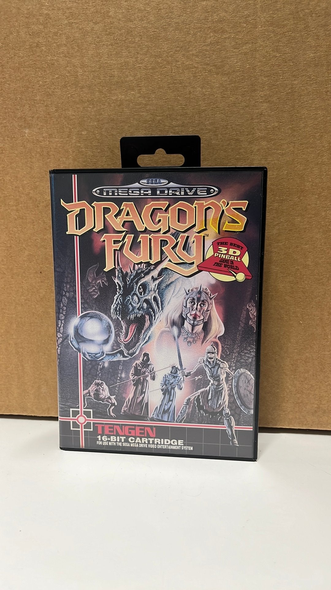 Sega Mega Drive - Dragon’s Fury, Games en Spelcomputers, Ophalen, Zo goed als nieuw, Mega Drive