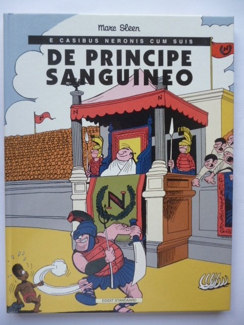 DE PRINCIPE SANGUINEO - Hardcover NERO in het LATIJN, Boeken, Eén stripboek, Ophalen of Verzenden, Nieuw, Marc Sleen