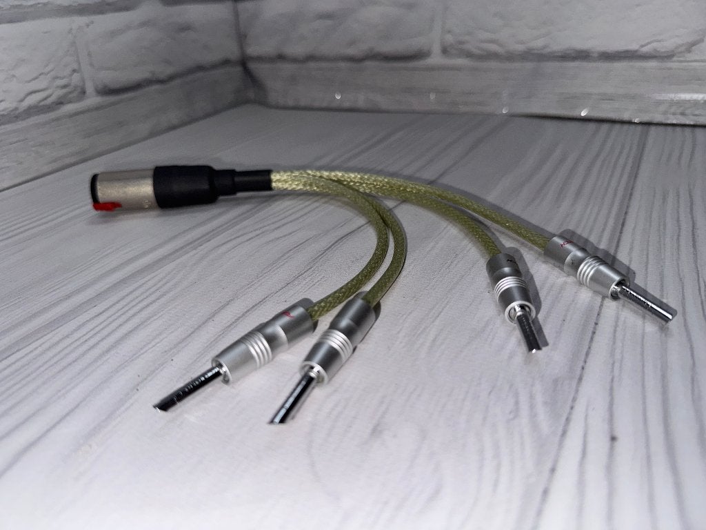 6.3 naar banaan adapterkabel voor hoofdtelefoons, TV, Hi-fi & Vidéo, Enlèvement, Neuf, Moins de 2 mètres, Autres câbles