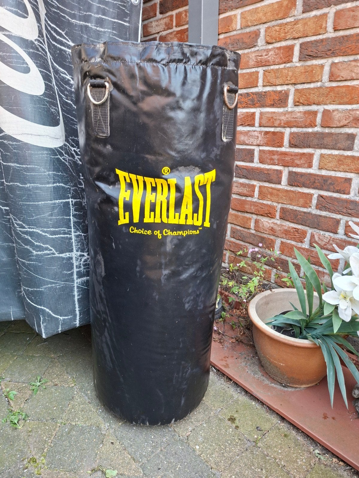 Everlast boks zak, Ophalen, Bokszak