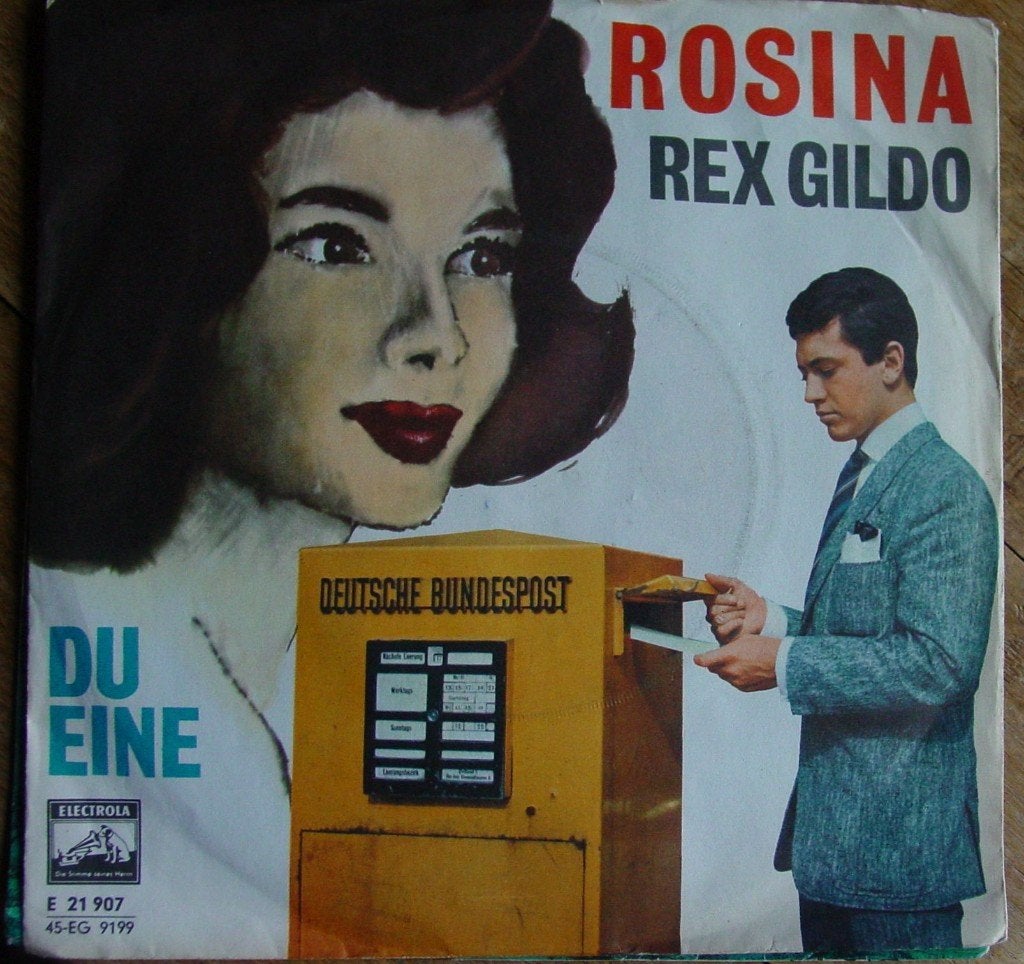 45T 7INCH VINYL SINGLE REX GILDO, Ophalen of Verzenden, Single