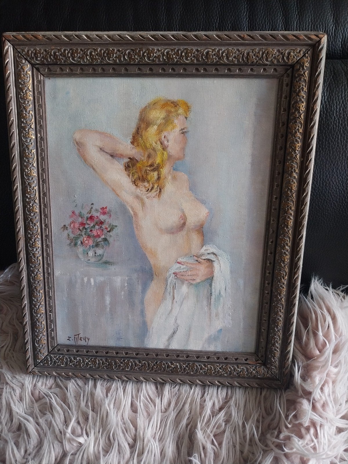 Emily Mery., Enlèvement, Toile