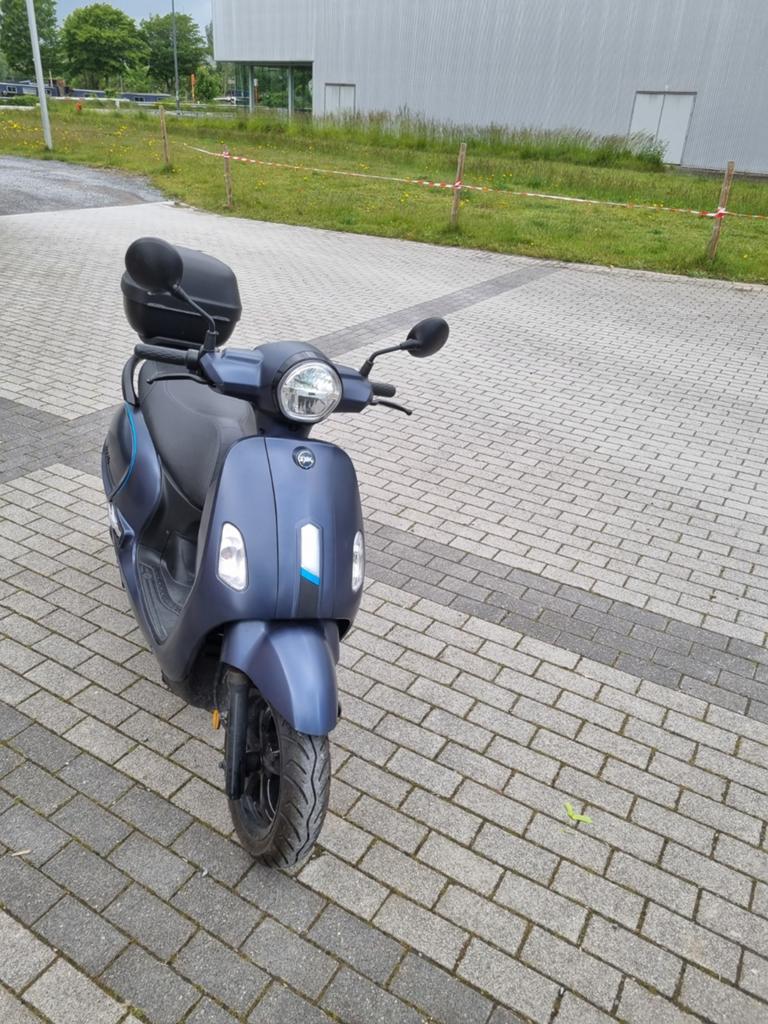 Electrische scooter fiddle, Ophalen