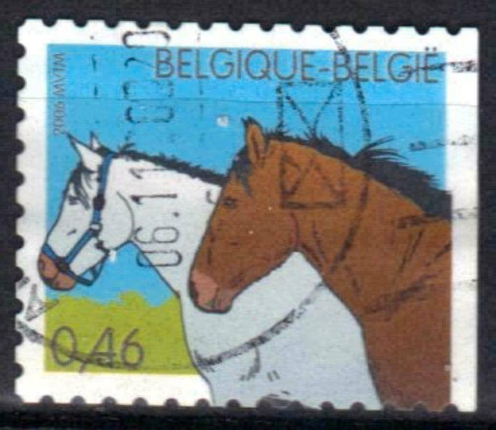 Belgie 2006 - Yvert 3473 /OBP 3488 - Boerderij - Paarde (ST), Postzegels en Munten, Verzenden, Gestempeld, Gestempeld