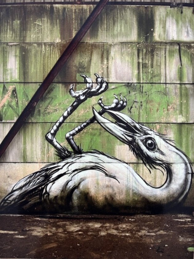 ROA - Crane, Antiek en Kunst, Ophalen of Verzenden