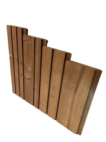 Gevelbekleding | Triple Rhombus | Thermowood | Vuren, Envoi, Neuf, Épicéa