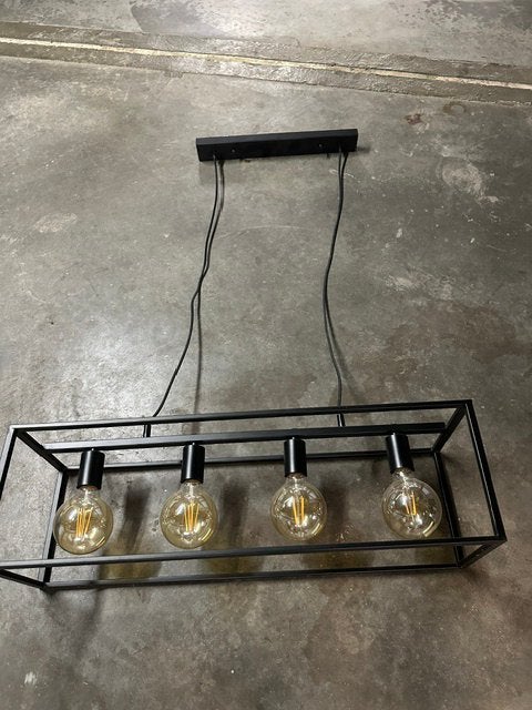 Luster met 4 lichtpunten, Ophalen, Zo goed als nieuw