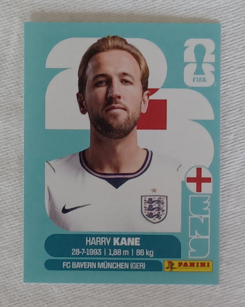 Autocollant Harry Kane - Coupe du monde 2026, Enlèvement ou Envoi, Comme neuf, Autocollant