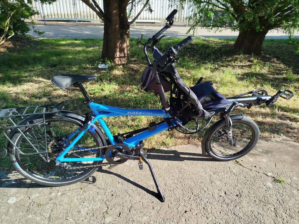 Vélo tandem assis-couché Pino Hase Steps, Enlèvement ou Envoi, Comme neuf, Autres types