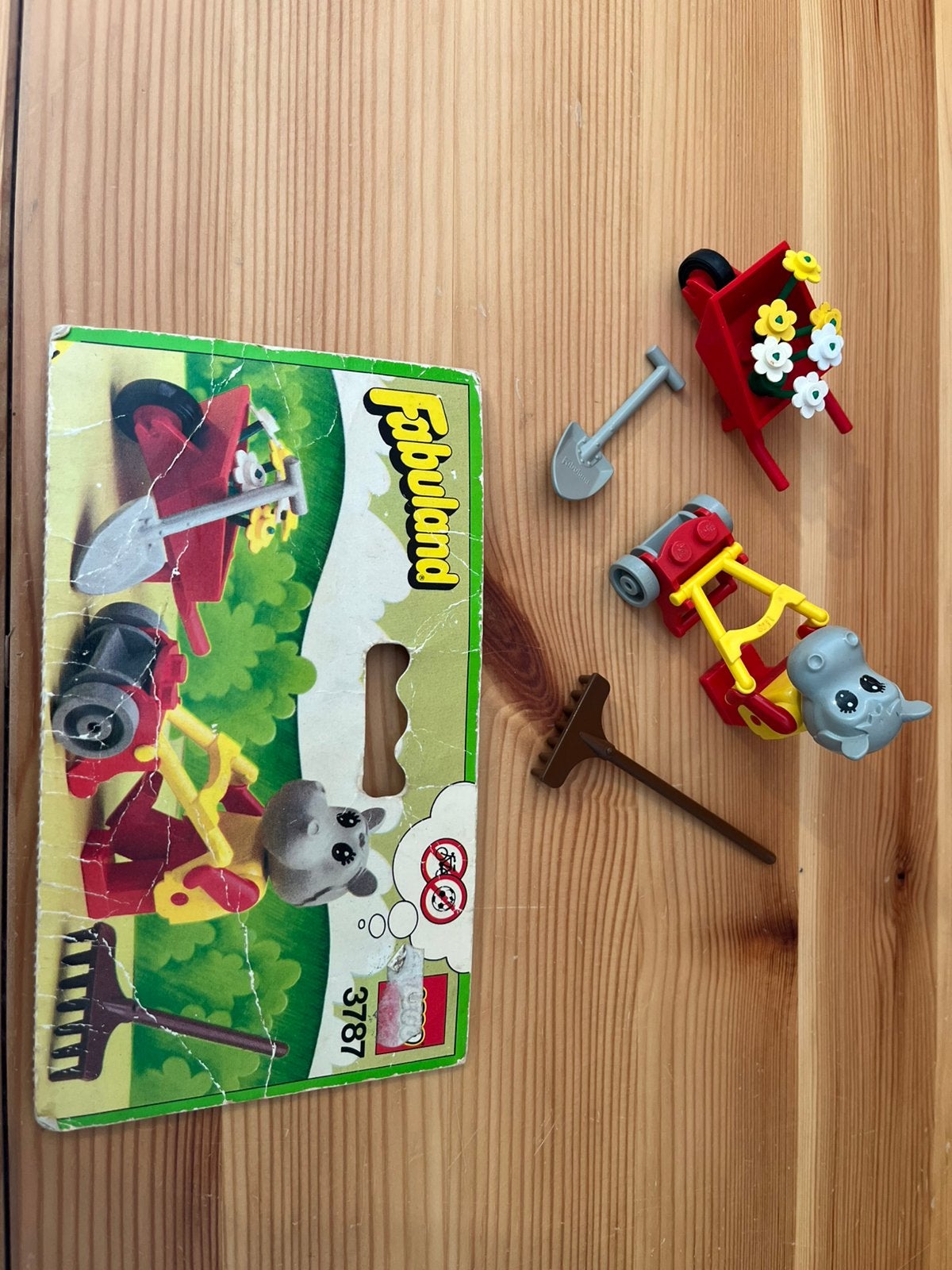 Lego Fabuland set 3787 - In de tuin, Kinderen en Baby's, Gebruikt, Overige thema's, Lego, Ophalen of Verzenden