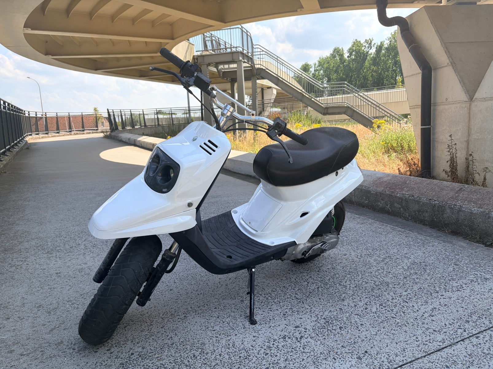 Booster spirit klasse b in prima staat !, Fietsen en Brommers, Scooters | Overige merken, Zo goed als nieuw, Klasse B (45 km/u)