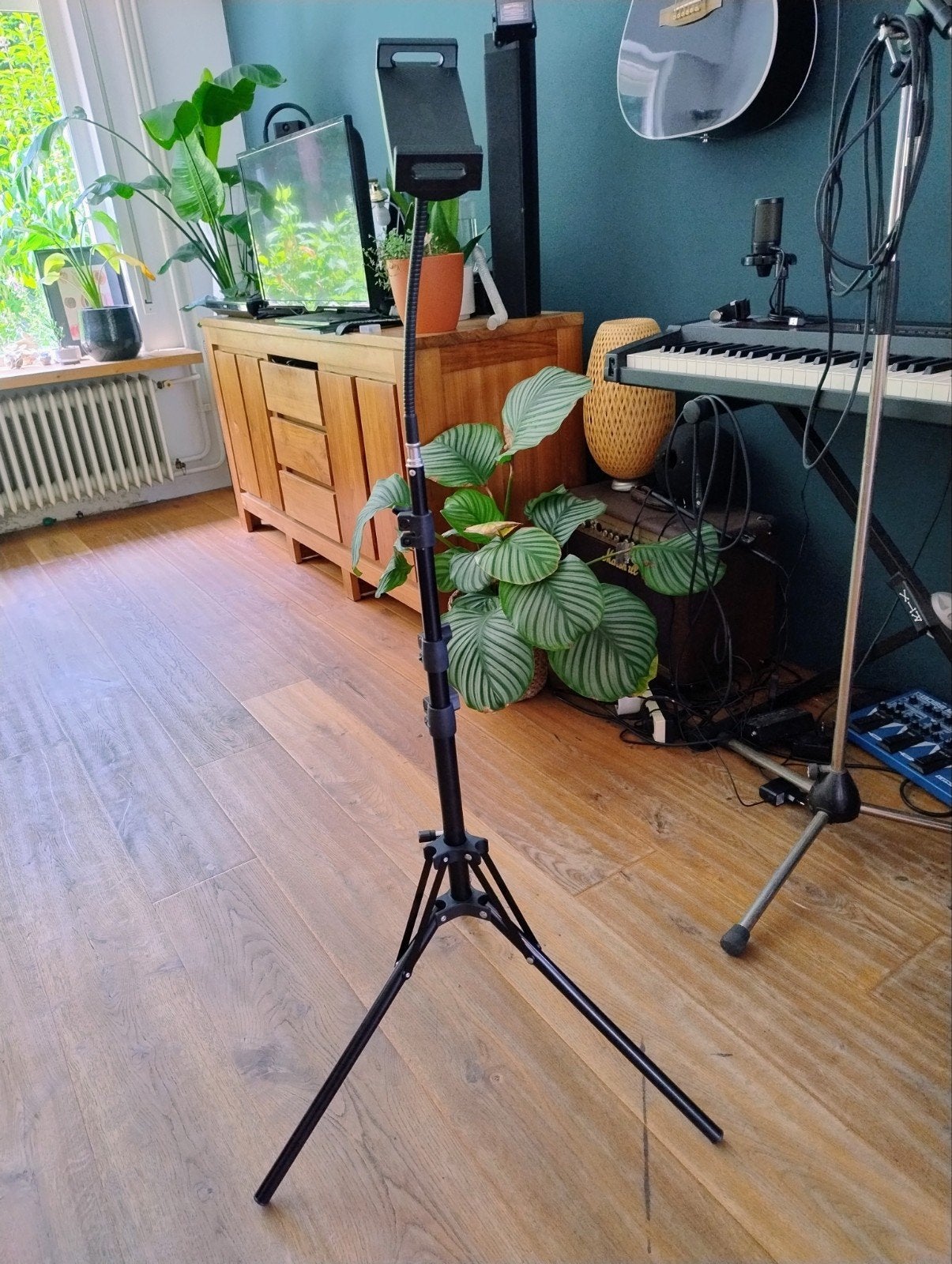 Statief smartphone/tablet, Muziek en Instrumenten, Standaarden, Ophalen of Verzenden, Nieuw, Muziekstandaard
