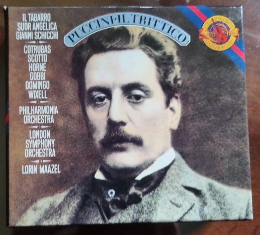 Puccini - il trittico coffret 3 cd CBS RECORDS parfait état, CD & DVD, CD | Compilations, Enlèvement ou Envoi, Comme neuf, Coffret