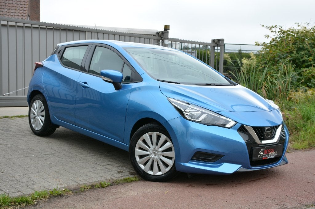 NISSAN MICRA 1.0 AIRCO/CAMERA/SLECHTS 17 000KMS/CRUISE, Autos, Nissan, Achat, Entreprise, Boîte manuelle, Noir