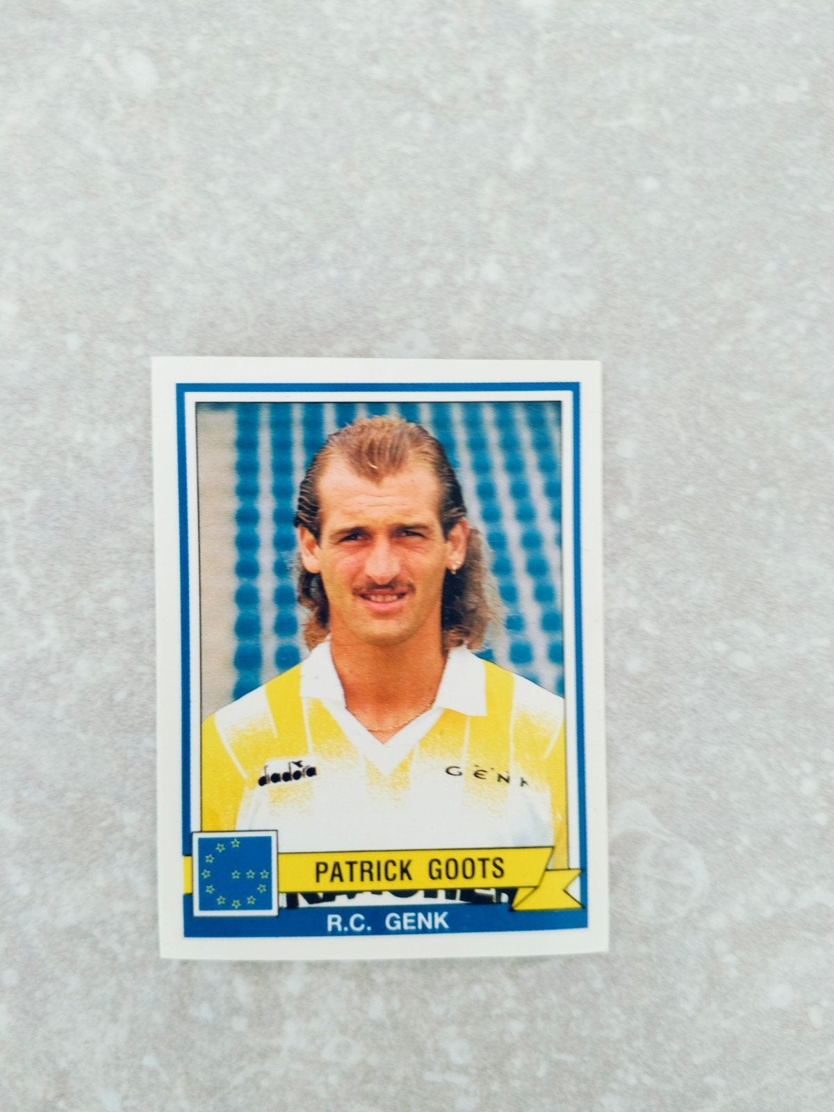 Panini sticker Football 94 Patrick Goots Genk, Ophalen of Verzenden, Sticker
