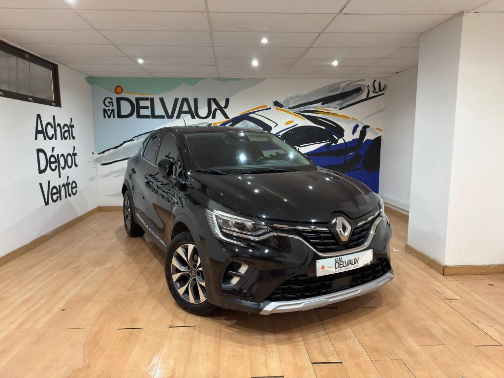 Renault Captur - 2020 - 97 000km- essence, Auto's, Renault, Voorwielaandrijving, Zwart, Bedrijf, 5 deurs