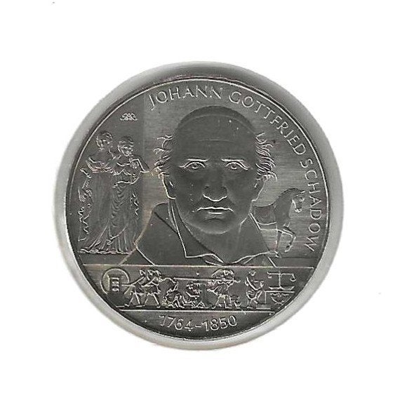 Duitsland, 10 Euro 2014 A, Johann Gottfried Schadow., Timbres & Monnaies, Enlèvement ou Envoi, Allemagne, 10 euros, Monnaie en vrac