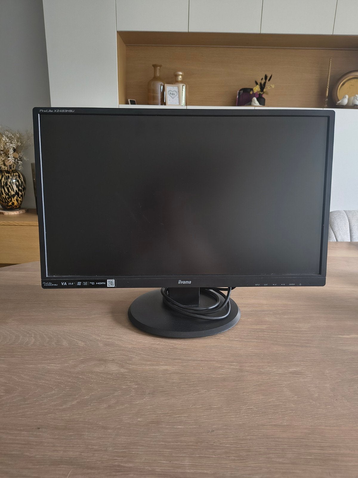 iiyama ProLite X2483HSU-B5 – 24 inch Full HD Monitor, Computers en Software, Monitoren, Ophalen of Verzenden, HD, DisplayPort