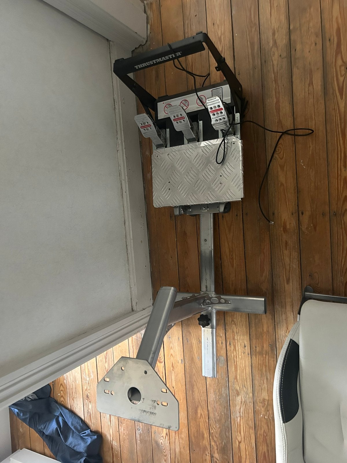 Gaming stoel en pedalen PS, Ophalen, Gebruikt