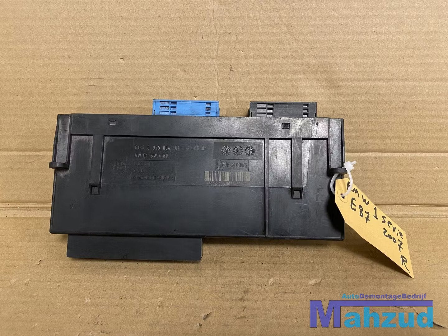 BMW 1 SERIE E87 E81 BCM Module 695500401 6135695500401, Petuelring 130
80788  Munich, DE, Info@bmw.de, Utilisé, BMW