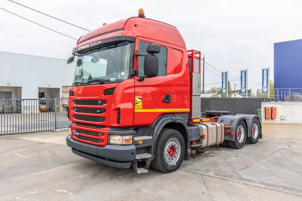 Scania G480-6x4+BIG AXLES (bj 2012), Automaat, Euro 5, Achterwielaandrijving, Scania
