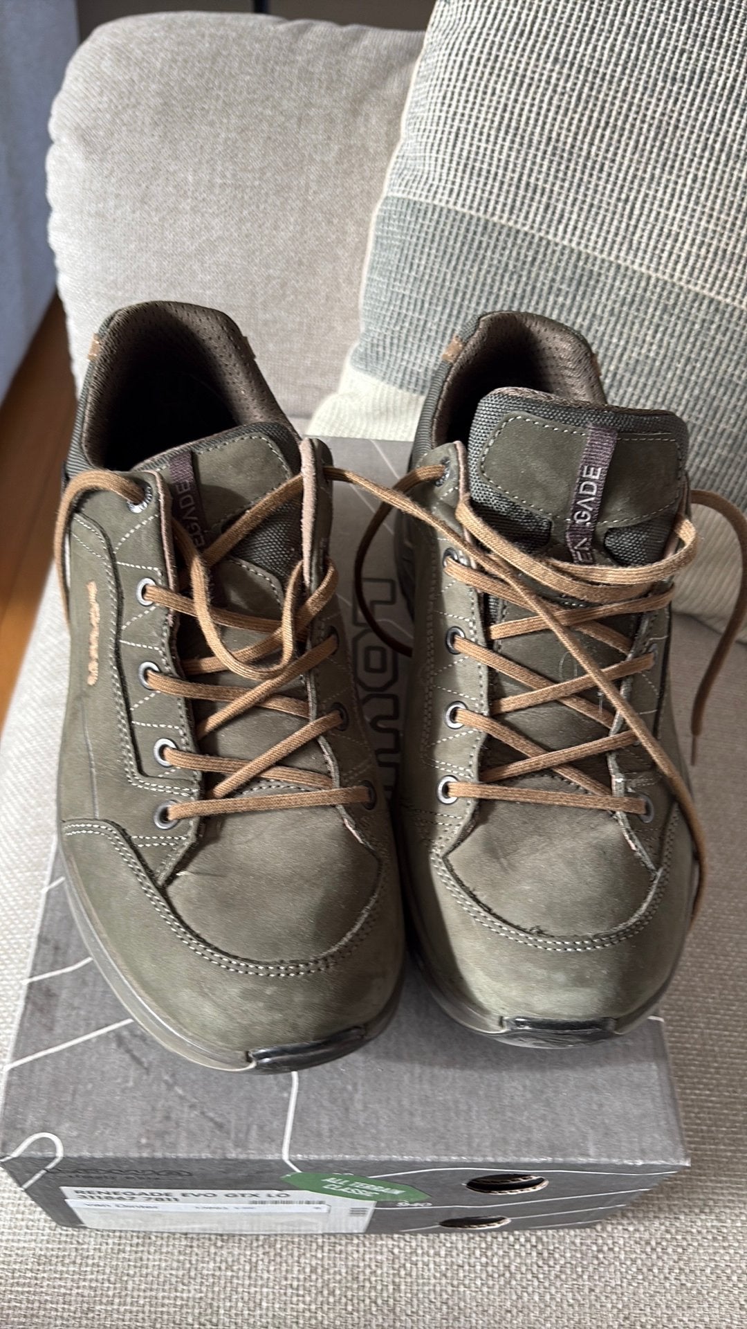 Heren schoenen lowa renegade. 2 keer gedragen, Enlèvement ou Envoi, Comme neuf, Chaussures