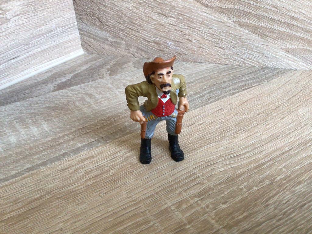 Bully cowboy, 1986, Verzamelen, Poppetjes en Figuurtjes, Ophalen of Verzenden, Zo goed als nieuw