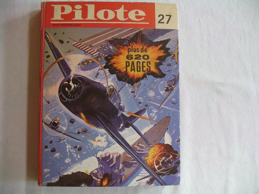 pilote 27, verzamelband hc, 1966, Franse uitgave, Ophalen of Verzenden