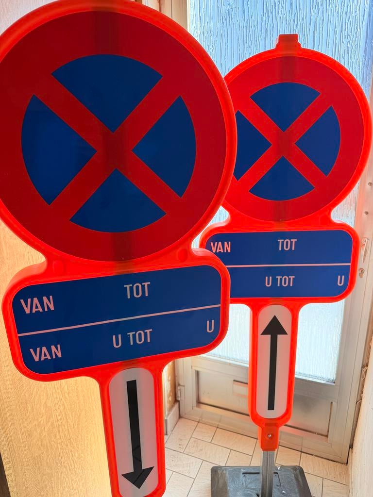 Te Huur - Parkeerverbod set E3, Doe-het-zelf en Bouw, Ophalen, Nieuw