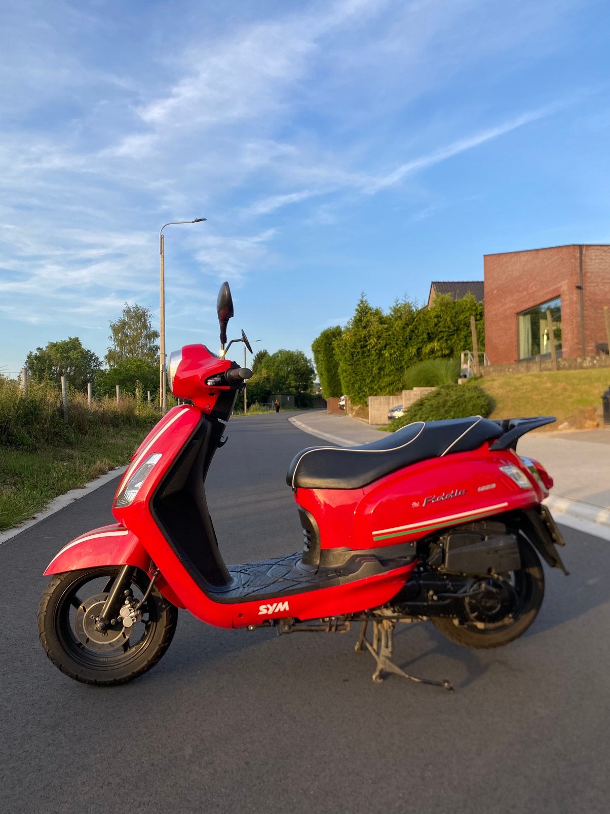 Sym Fiddle, Zo goed als nieuw, Benzine, Fiddle, 125 cc