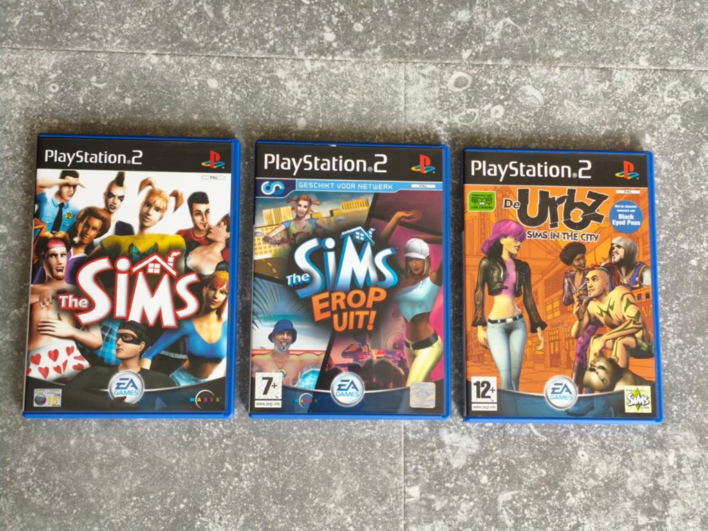 The Sims + Sims erop uit + de Urbz PS2, Ophalen of Verzenden