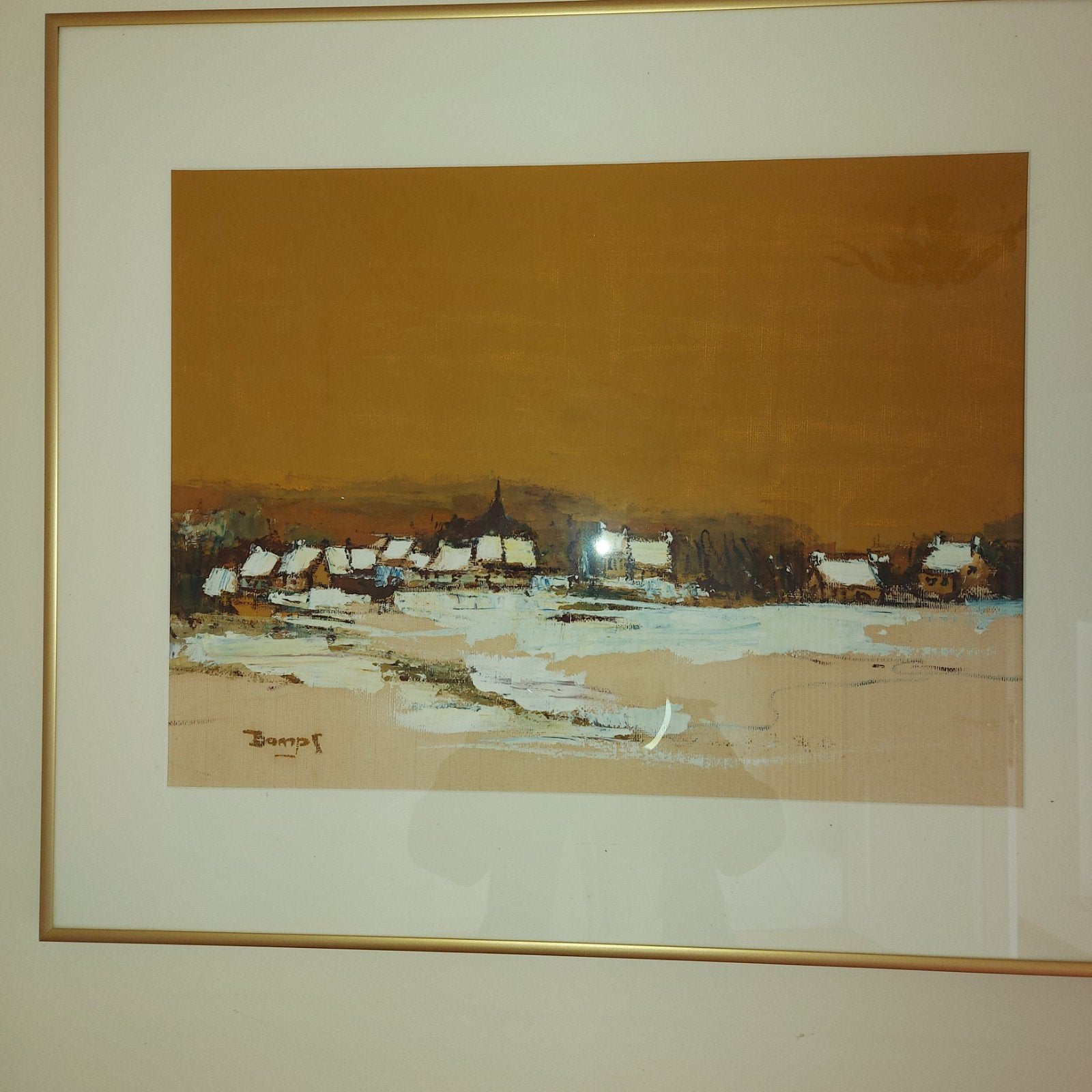 Marth Bamps  olieverf, Antiek en Kunst, Kunst | Schilderijen | Modern, Ophalen, Olieverf