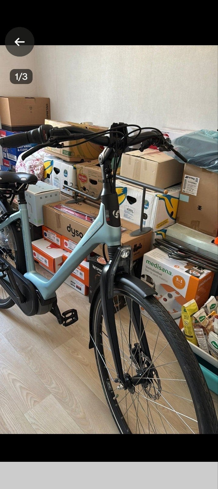 OPPORTUNITÉ UNIQUE : vélo électrique Sparta avec seulemen, Enlèvement, Neuf, 50 km par batterie ou plus, Sparta