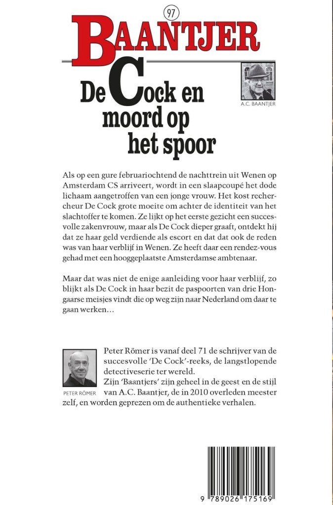 Baatjer 97 Moord op het spoor, Boeken, Detectives, Ophalen of Verzenden, Nieuw