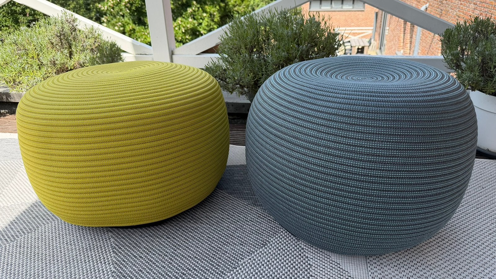 Poufs Paola Lenti PICOT, Maison & Meubles, Canapés | Repose-pieds & Poufs, Comme neuf, Enlèvement