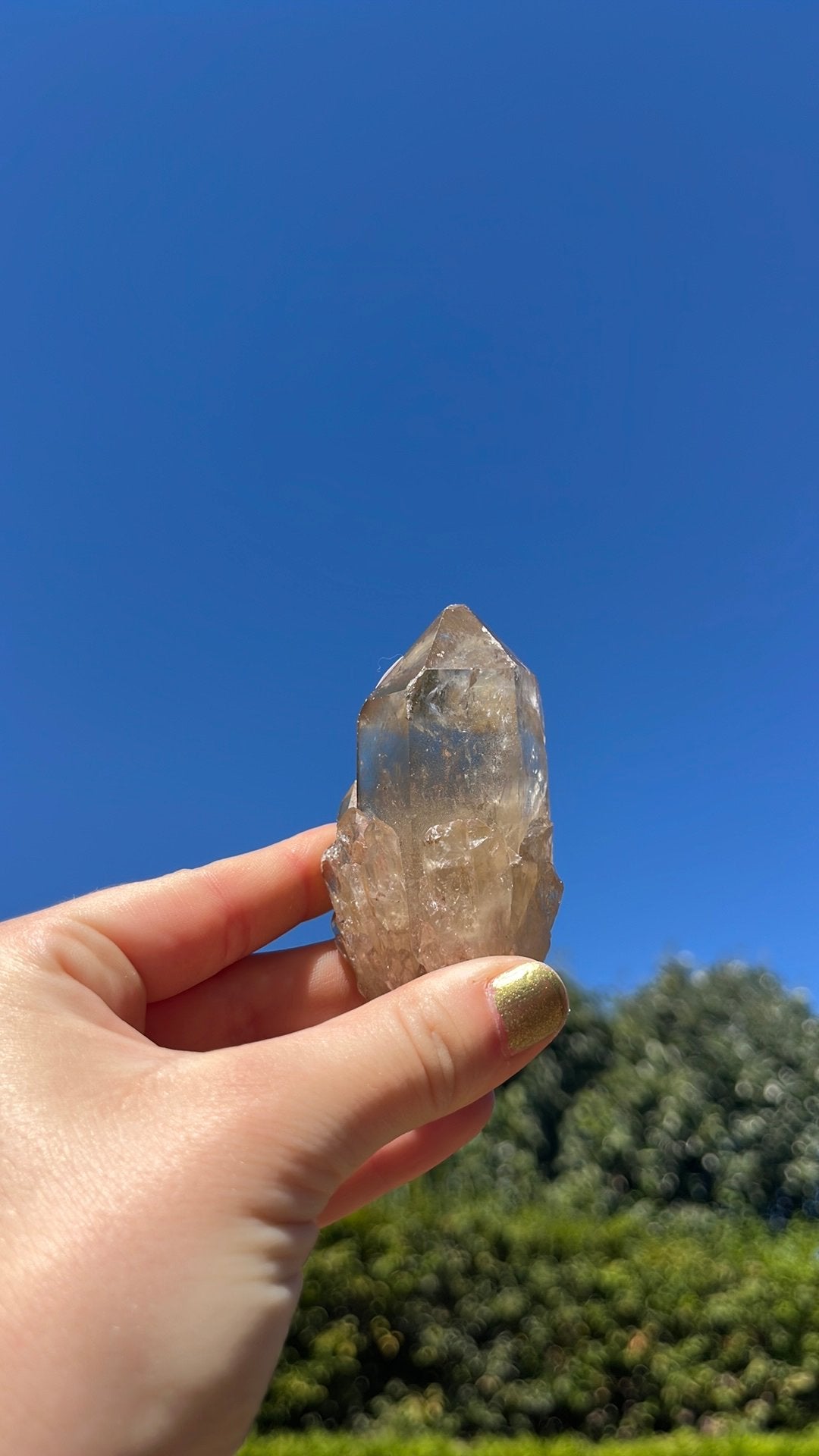 Natuurlijke citrien, Verzamelen, Mineralen en Fossielen, Ophalen of Verzenden