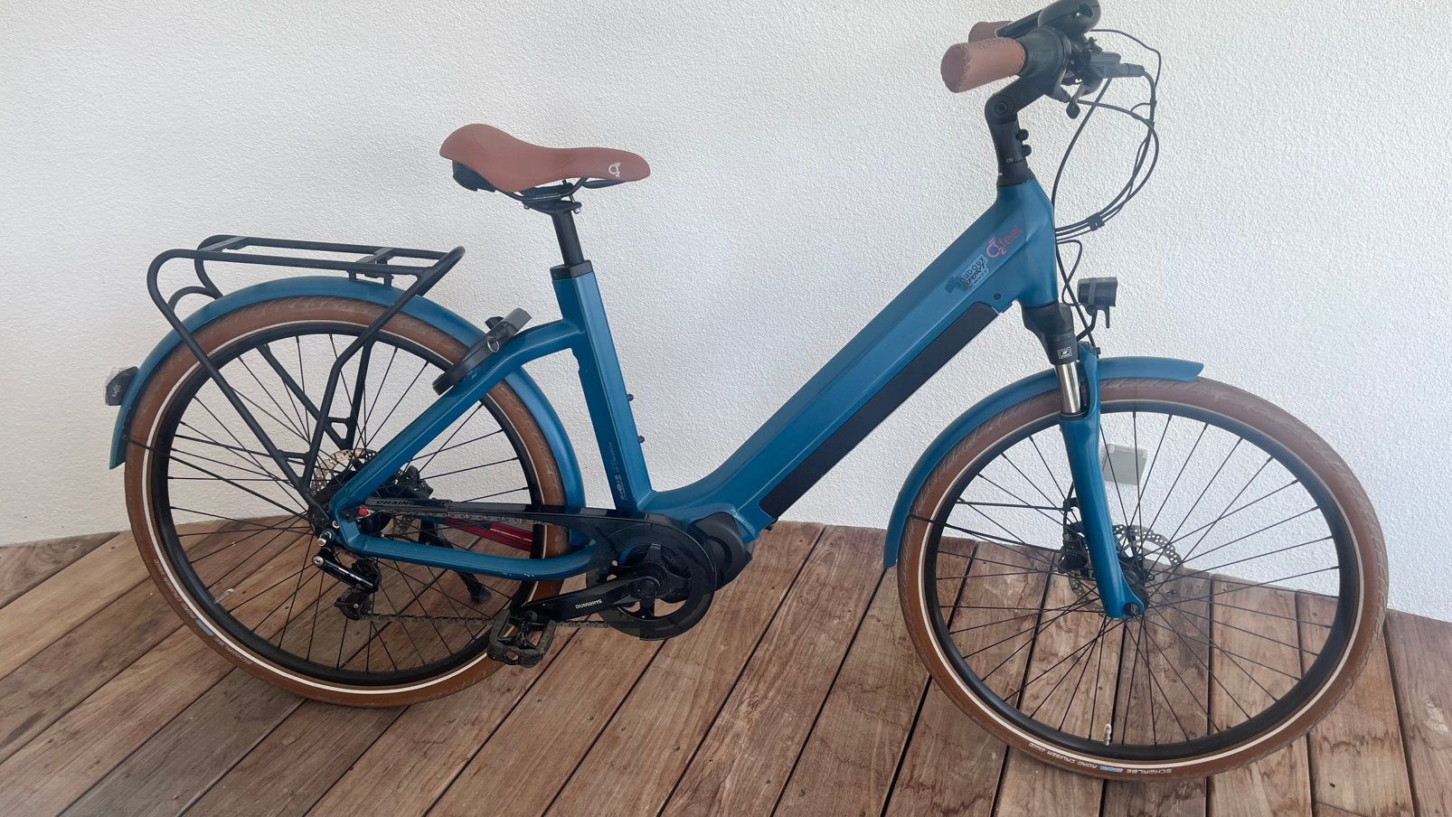 Elektrische fiets in nieuwstaat 1394 km!, Fietsen en Brommers, Brommers | Tomos, Zo goed als nieuw, Ophalen