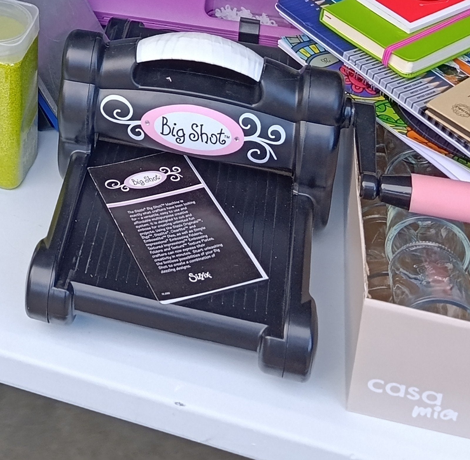 Sizzix embossing machine te koop
merk Big Shot,, Hobby en Vrije tijd, Ophalen, Gebruikt, Sizzix