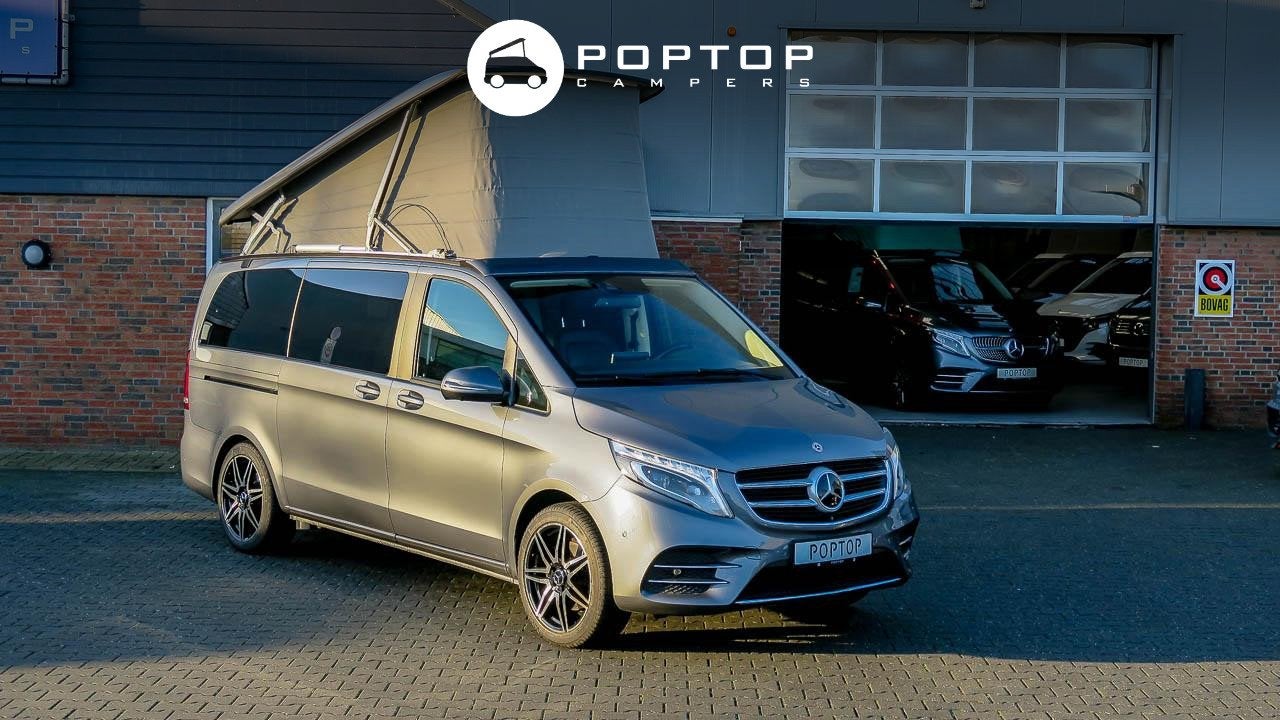 Mercedes-Benz V-klasse V250 Marco Polo 4Matic, Caravanes & Camping, Jusqu'à 4, Entreprise, Mercedes-Benz, Diesel