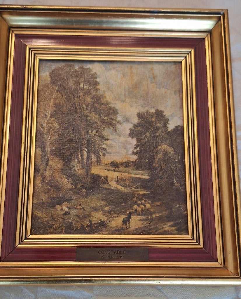 reproductie   J. Constable, Antiek en Kunst, Ophalen