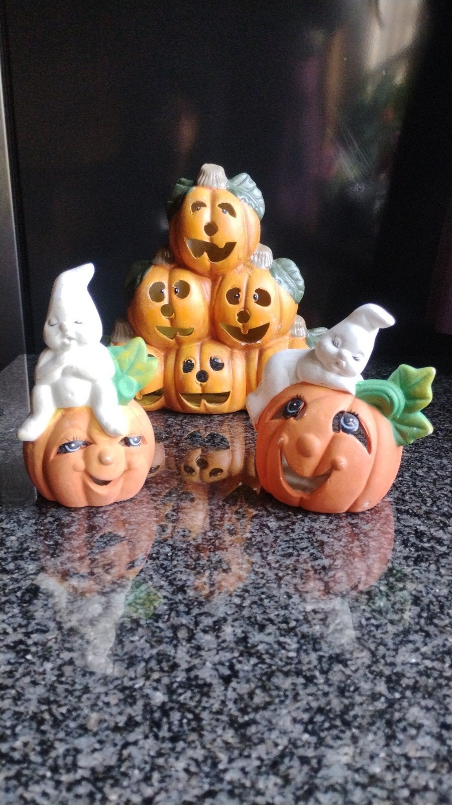 éclairage d'Halloween pour bougies chauffe-plat, Enlèvement, Comme neuf, Décoration