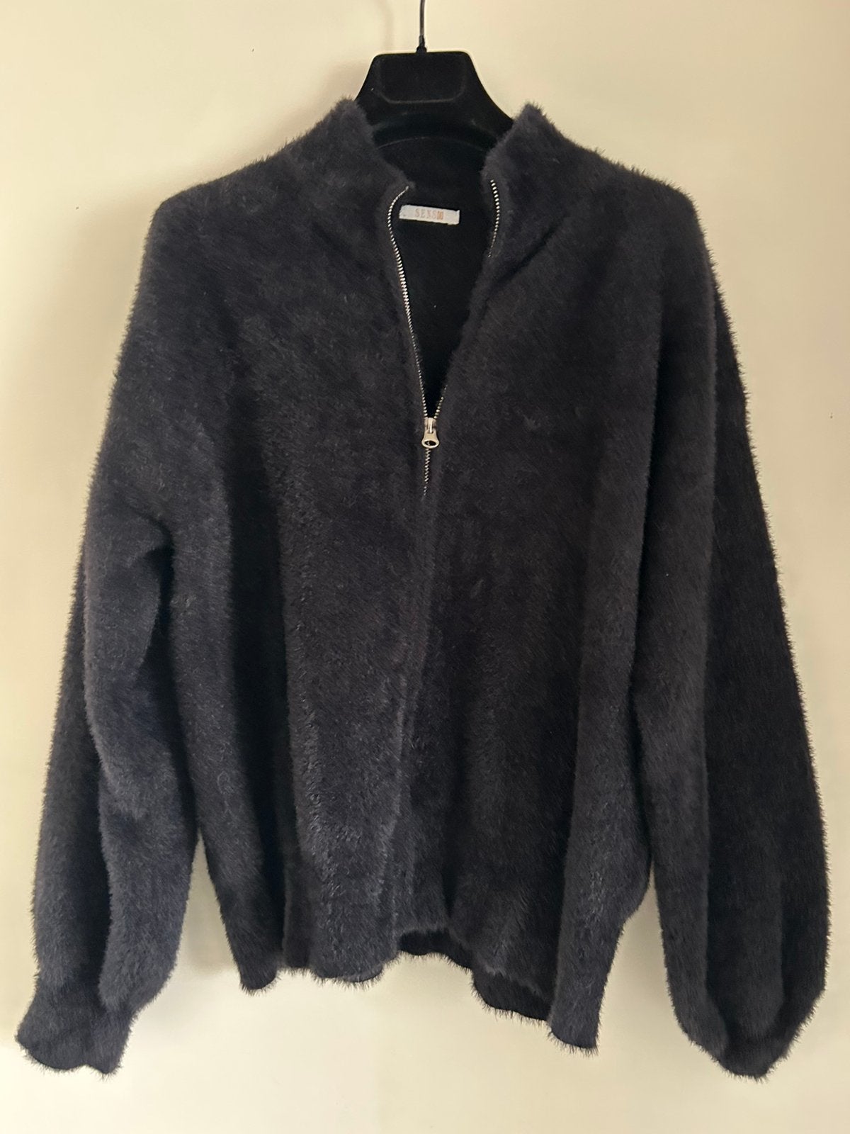 Zwarte Cardigan Senso maat 36/38, Kleding | Dames, Truien en Vesten, Ophalen of Verzenden, Zo goed als nieuw, Maat 36 (S)